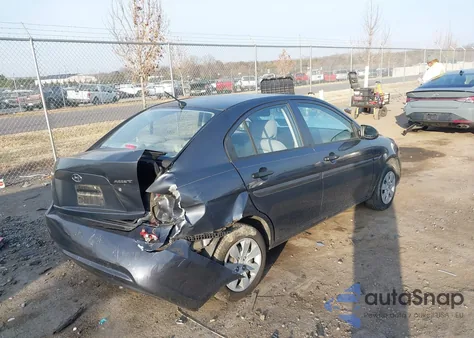 2009 Hyundai Accent Gls z USA, uszkodzony, nr VIN KMHCM46C99U316976